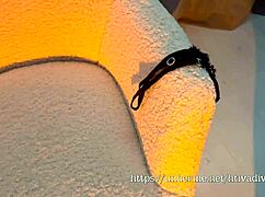 i'm fingering my shaved milf pussy till i soak panties with creamy lube