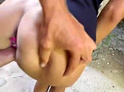 i'm goin wild on this monster cock... sloppy deepthroat then rough outdoor pov ride uhh