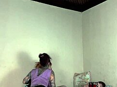 Amateur Gives Bareback Ass to Friend's Guy Backstage After Game