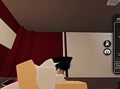 roblox femdom duel builds to rough creampie domination finish