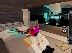 roblox femdom duel builds to rough creampie domination finish