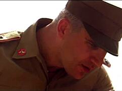 italian slut bends over riverbank for anal pussy and mouth cock stuffing