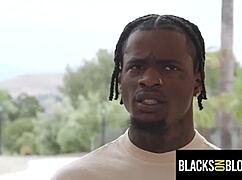 cute molly little sneaks big black birthday cock from stepsister deepthroat sloppy