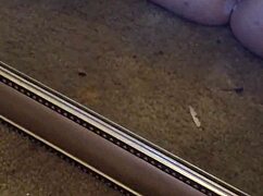 wanna see this fat bbw shove anal plug deep then g-spot vibe to squirt cum?