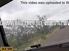 wild african teen's perfect big ass takes horny pussy pounding