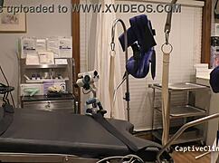 in remote interrogation nurse jasmine rose spreads shaved pussy for patient toys