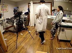 in remote interrogation nurse jasmine rose spreads shaved pussy for patient toys