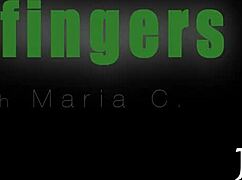 Petite teen roughly fingers pussy rubs muff with dildo toys in solo masturbation frenzy