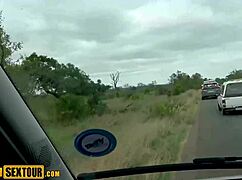 wild african teen's perfect big ass takes horny pussy pounding