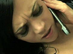 ohh stuffin my shaved pussy w black dildo