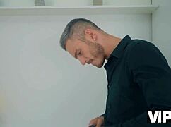 Vip4k. Cute Russian Girl Delivers Erotic Massage with Intense Rimjob Action