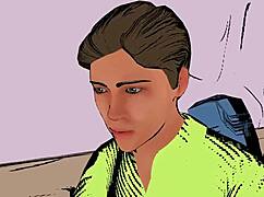 i saw stepmom bent over fucked hard by two guys doggystyle creampie pov