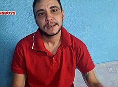 this macho brazilian crossdresser hides a monster cock watch the full bareback bedroom bang