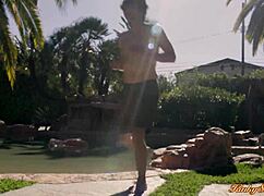 stepsis teases stepbro into hard pussy fuck