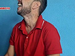 this macho brazilian crossdresser hides a monster cock watch the full bareback bedroom bang