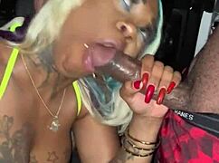 Creampied deep at wild pool party with big cocks in public view