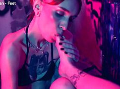 small feet lead to tickling lesbian submission play