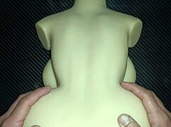 Sally spreads wide for solo anal pounding in every position till ass overflows with cum