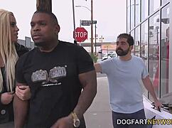 Cuckold helplessly watches Brooke Summers impale on huge first BBC