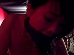 fuck yeah maxine x straps yumi to dildo machine ripping her tight asian ass!!