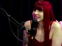 She records ménage with couple masturbating sucking pussy loses virginity on sheer red