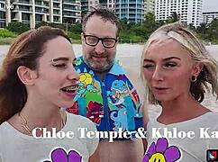 DOUBLE VAGINAL SLUT CHLOE TEMPLE GETS TWO BACK-TO-BACK CREAMPIES IN THREESOME WITH KHLOE KAPRI!