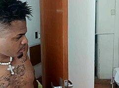 roberto flexes monster cock as chanel gags in total orgy!!