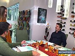 stepmoms adores quin robby echo donnie rock axel haze bang her bent over in thanksgiving all holes gangbang