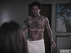 stepbro pops asian stepsis anal cherry deep first time