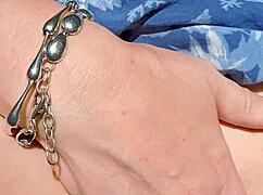 omg i'm this horny mature cougar spreadin my shaved wet cunt in panties for you