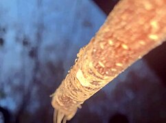 A couple encounters a witch deep in the forest for an intimate outdoor connection amid nature.