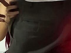 i rip her stockings and pump cum twice deep into my horny argentinian teacher's married pussy while husband waits