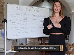 What if tantric sex lesson milf teacher instructs jerk off?