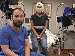 Patient Taylor Ortega fails doctor's exam and gets fingered backstage