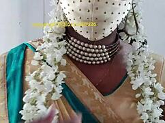 Indian crossdresser Lara Dsouza in saree makes me emotional with her beautiful shemale anal and blowjob bdsm play.