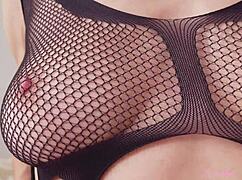 Ever wonder how first-time milf escort eva myst rides monster cock in bodystocking?