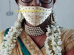 Indian crossdresser Lara Dsouza in saree makes me emotional with her beautiful shemale anal and blowjob bdsm play.