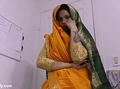 big boobs indian stepmom seduces stepson with dirty talk before wild sex