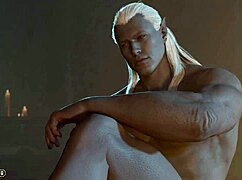 laezel from baldurs gate 3 gets fully nude and wild in that hot sex scene no mods needed 😏🔥 whoa