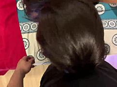 stepmom's huge ass tempts stepson into rough fuck and cum swallow