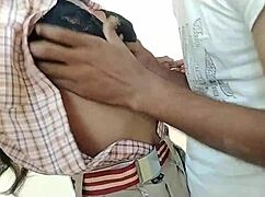 Desi village student pounds school girlfriend in wild fuck