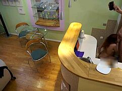 Hey stepdad, this sexy teen wants your cock doggystyle in the kitchen now