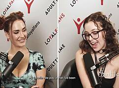 yo these award-winning sluts like lexi luna and cory chase spill all the tea in cum-filled casting interview