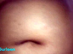 indian desi girlfriend relaxes with MASSAGE then PUSSY FINGERING from lover