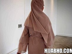 Super Busty Hijab MILF Aaliyah Yasin Pays Husband's Dues with Wild Sex