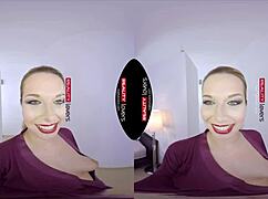 czech mommy slut in fishnets heels deepthroats pov before riding cock with her big natural tits bouncing.