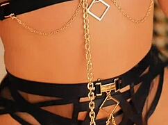 Fernanda Sallimeny beautiful Brazilian transsexual crossdresses in French bedroom