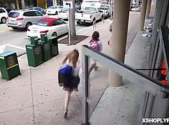 Sarah Lace's ebony ass rides cock in office creampie frenzy