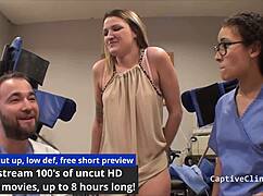 dont strip search me campus pd 😩 alexandria riley begs in heels and latex