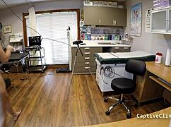 stefania mafra nurse humiliates patient backstage in latex gloves